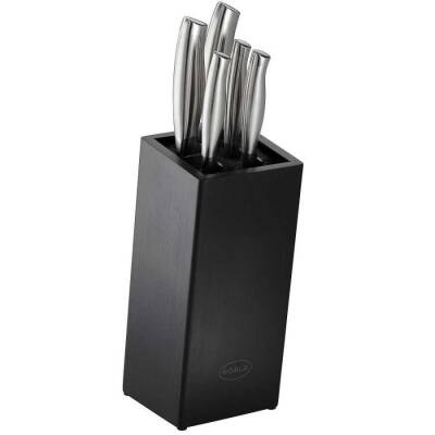 Rösle Basic Line Bıçak Seti Bambu Fırçalı Stant 6 Parça 13755 - 1