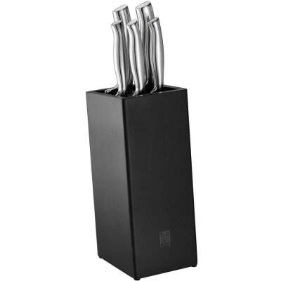 Rösle Basic Line Bıçak Seti Bambu Fırçalı Stant 6 Parça 13755 - 2