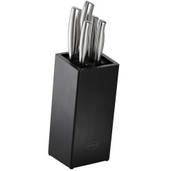 Rösle Basic Line Bıçak Seti Bambu Fırçalı Stant 6 parça - 1