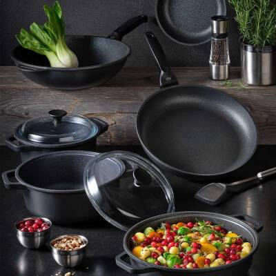 Rösle Cadini Yapışmaz Tencere ProResist 20 cm 91761 - 6