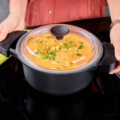 Rösle Cadini Yapışmaz Tencere ProResist 24 cm 91762 - 4