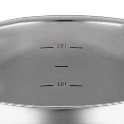 Charm Kısa Tencere Paslanmaz Çelik 20 cm - 3
