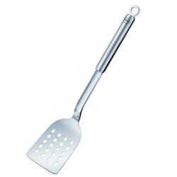 Rösle Delikli Paslanmaz Çelik Spatula 12 cm 10671 - SEPETTE EKSTRA %20 İNDİRİM