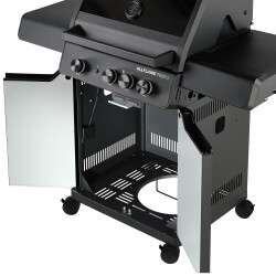 Rösle Allflame Peer 3 Gazlı Barbekü İstasyonu Siyah 25055 - 4