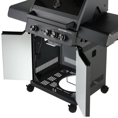 Rösle Allflame Peer 3 Gazlı Barbekü İstasyonu Siyah 25055 - 4