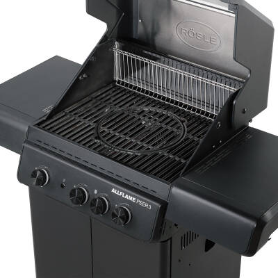 Rösle Allflame Peer 3 Gazlı Barbekü İstasyonu Siyah 25055 - 5