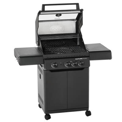 Rösle Allflame Peer 3 Gazlı Barbekü İstasyonu Siyah 25055 - 2