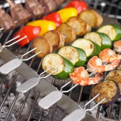 Rösle Barbekü Şiş Tutucu 6'lı Set 25072 - 2