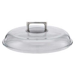Rösle Borosilikat Cam Kapak 32 cm 91502 - SEPETTE EKSTRA %10 İNDİRİM