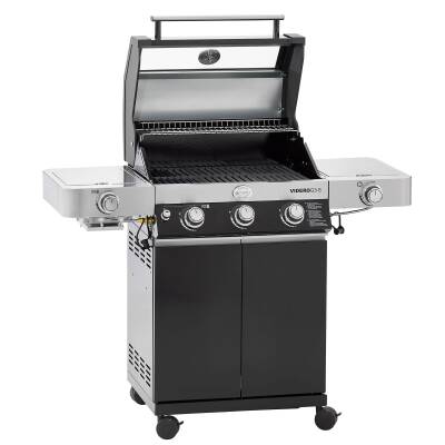 Rösle Videro G3-S Vario Gazlı Barbekü İstasyonu Siyah 25530 - 1
