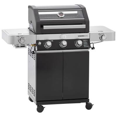 Rösle Videro G3-S Vario Gazlı Barbekü İstasyonu Siyah 25530 - 2