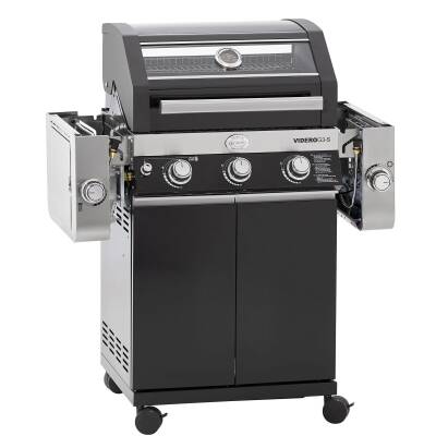 Rösle Videro G3-S Vario Gazlı Barbekü İstasyonu Siyah 25530 - 4