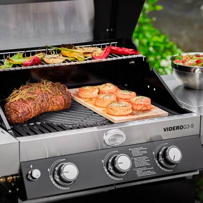 Rösle Videro G3-S Vario Gazlı Barbekü İstasyonu Siyah 25530 - 5