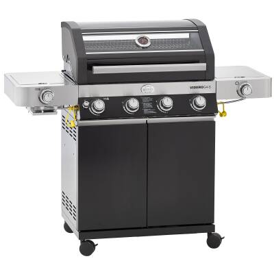 Rösle Videro G4-S Vario Gazlı Barbekü İstasyonu Siyah - 1