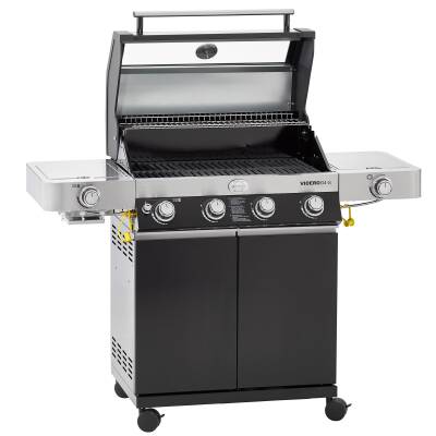 Rösle Videro G4-S Vario Gazlı Barbekü İstasyonu Siyah - 2
