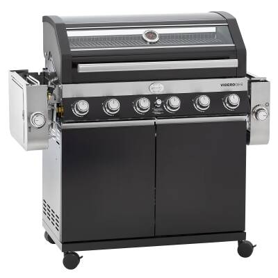 Rösle Videro G6-S Vario Gazlı Barbekü İstasyonu Siyah - 4