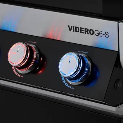 Rösle Videro G6-S Vario Gazlı Barbekü İstasyonu Siyah - 5