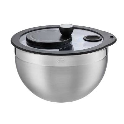 Salata Kurutucu Cam Kapaklı 24 cm - 1