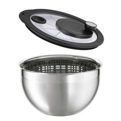 Salata Kurutucu Cam Kapaklı 24 cm - 2