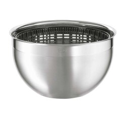 Salata Kurutucu Cam Kapaklı 24 cm - 3