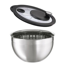 Rösle Salata Kurutucu Cam Kapaklı 24 cm 15695 - 1