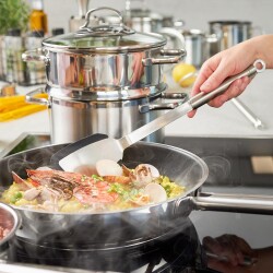 Rösle Silikon Uçlu Paslanmaz Çelik Spatula - 2