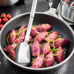 Rösle Silikon Uçlu Paslanmaz Çelik Spatula - 3