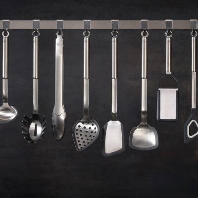 Rösle Silikon Uçlu Paslanmaz Çelik Spatula - 4
