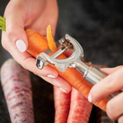 Rösle Soyma Bıçağı Çarpraz Paslanmaz Çelik 19 cm 12735 - 2